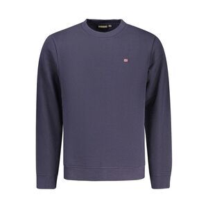 Napapijri Blue Cotton Men's Men's Sweatshirt